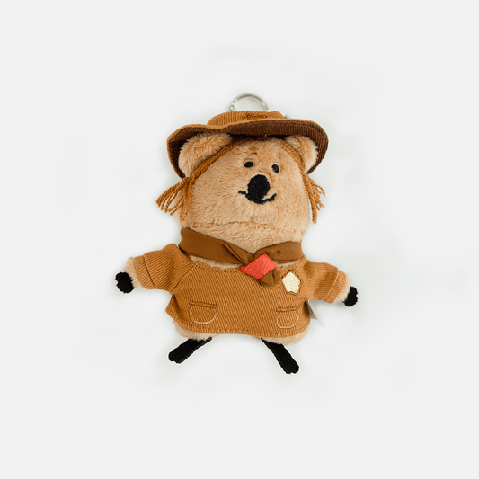 Quokscout Flatfur Keyring - Daisy - Mu Shop