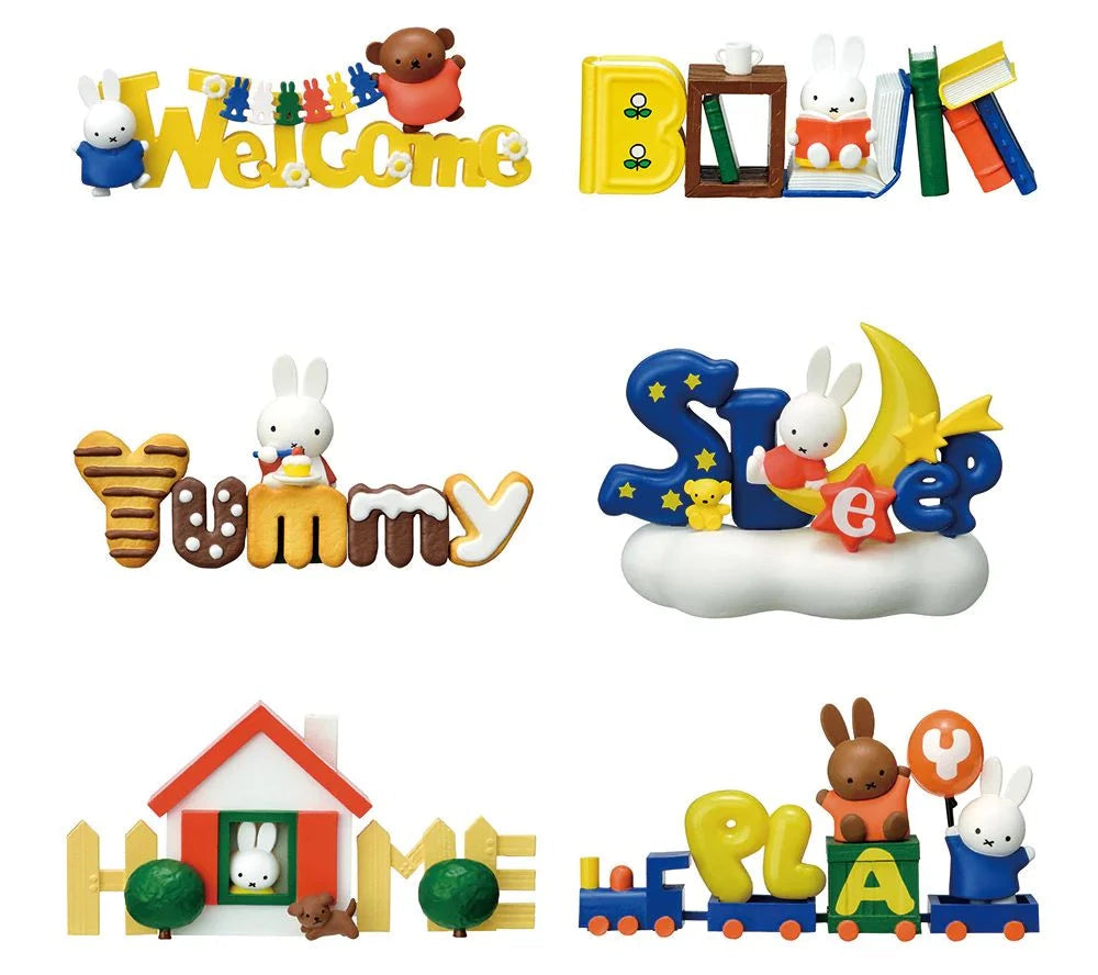 Miffy and Friends Collection of Words Single Blind Box – Up to 9.8cm