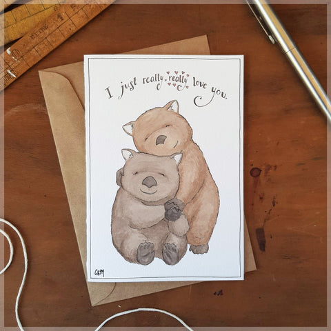 Really, Really - Greeting Card - Mu Shop