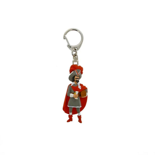 Red Rackham PVC Keyring (small) 7 cm