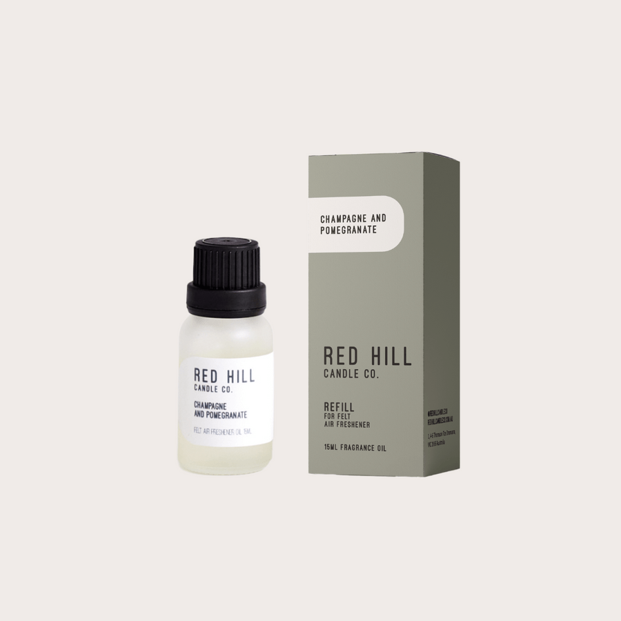 Refill - Champagne & Pomegranate Felt Flower Air Freshener - Mu Shop