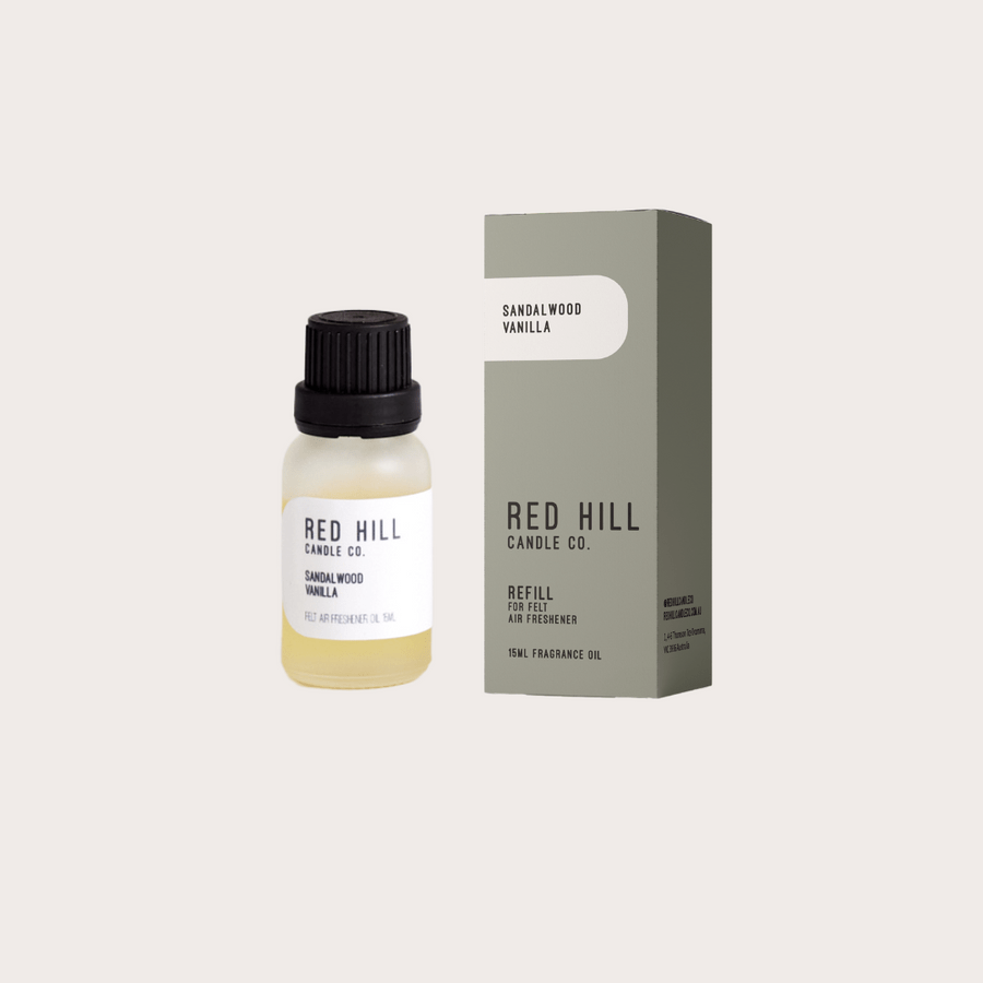 Refill - Sandalwood & Vanilla Felt Flower Air Freshener - Mu Shop