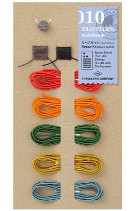 Repair Kit 010 Spare Colors Traveler's Notebook Refill Regular Size - Mu Shop