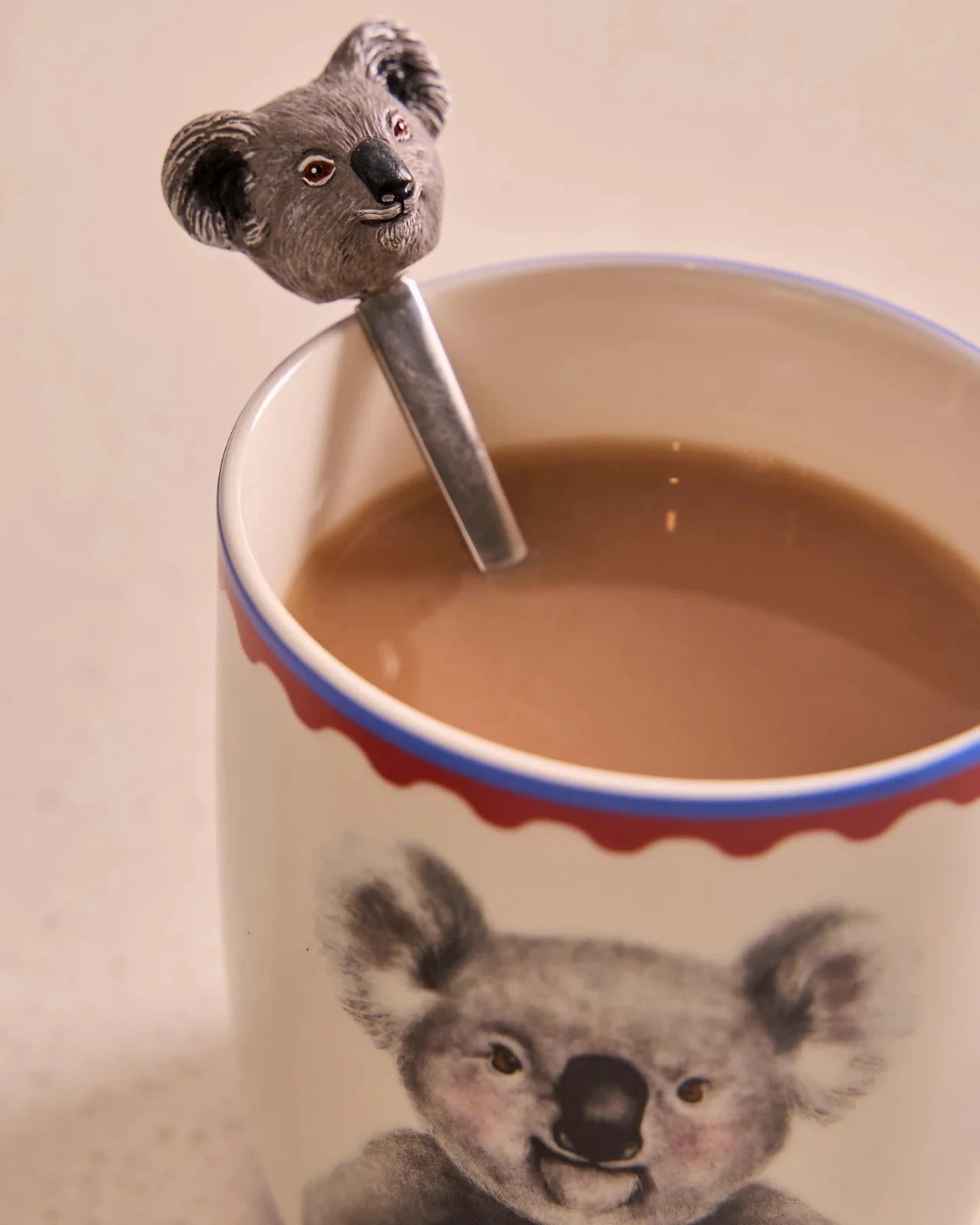 Resin Spoons Aussie Cuties Koala & White Cockatoo - Mu Shop