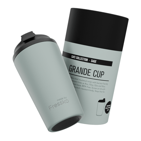 Reusable 16oz Grande Coffee Cup - Sage - Mu Shop