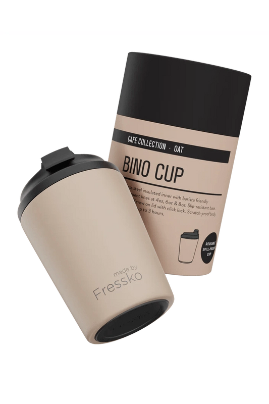 Reusable Bino 8oz - Oat - Mu Shop