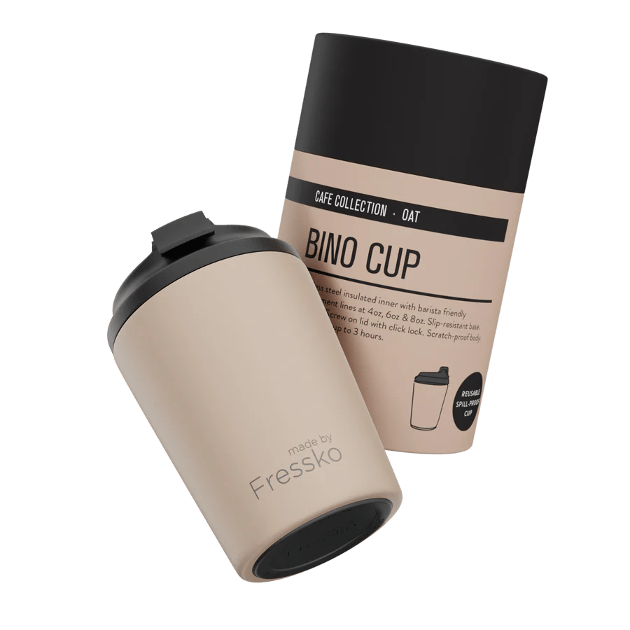 Reusable Bino 8oz - Oat - Mu Shop