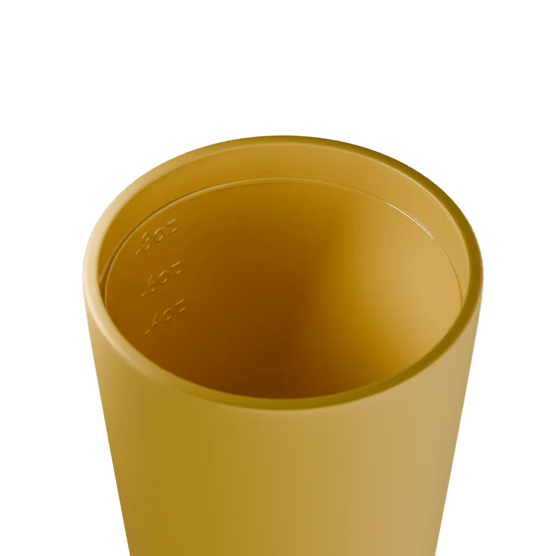 Reusable CERAMIC BINO Canary 227ml/8oz - Mu Shop