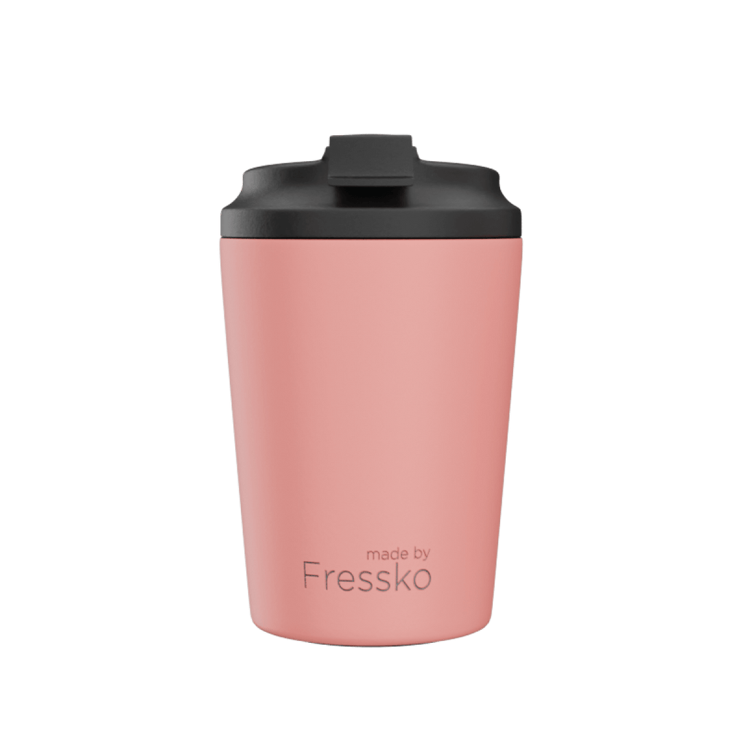 Reusable CERAMIC BINO PEACHY 227ml/8oz - Mu Shop