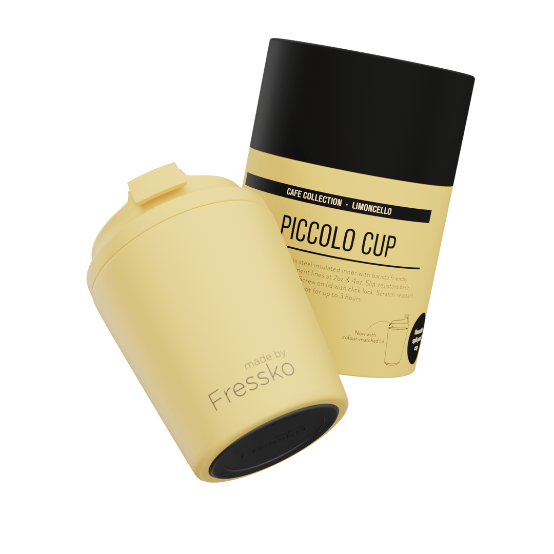 Reusable Coffee Cup - Piccolo Limoncello 4oz - Mu Shop