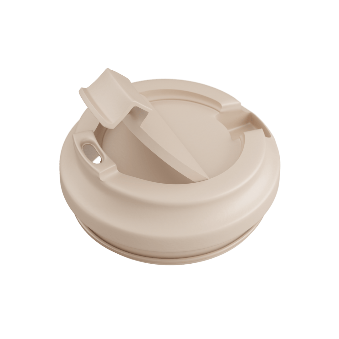 Reusable Coffee Cup - Piccolo Oat Ceramic 4oz - Mu Shop