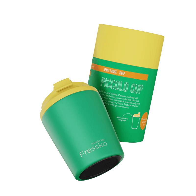 Reusable Coffee Cup - Piccolo Snap Ceramic 4oz - Mu Shop