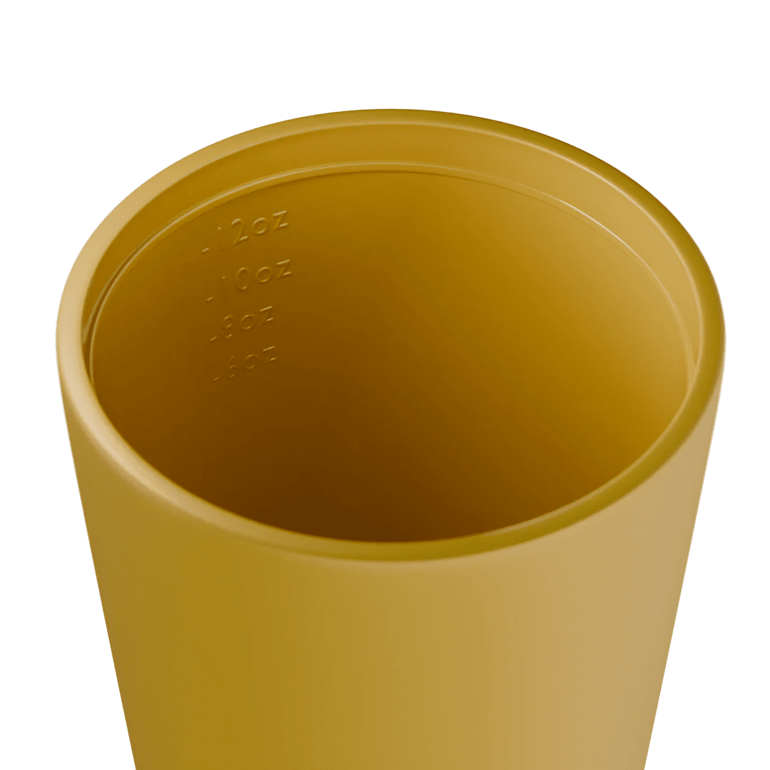 Reusable Cup Ceramic Camino Canary 12oz 350ml - Mu Shop