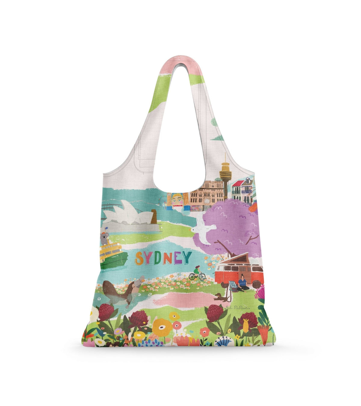 Reusable Shopping Bag – Sydney Icons Eco Tote - Mu Shop