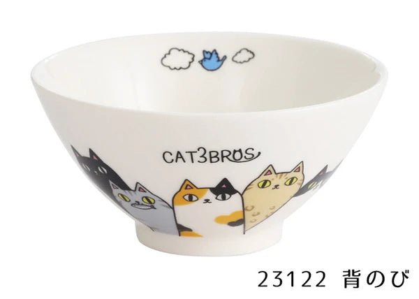 Rice Bowl Neko Brothers - Mu Shop