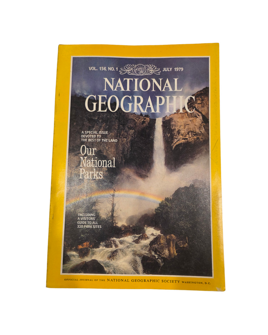 Vintage National Geographic Magazine July 1979