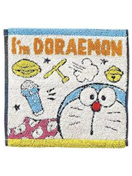 I'm Doraemon hand towel