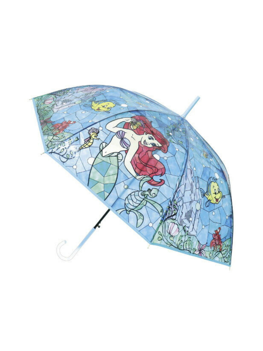 Disney Stained Glass Style Umbrella - Ariel