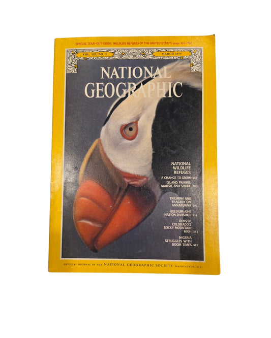 Vintage National Geographic March 1979