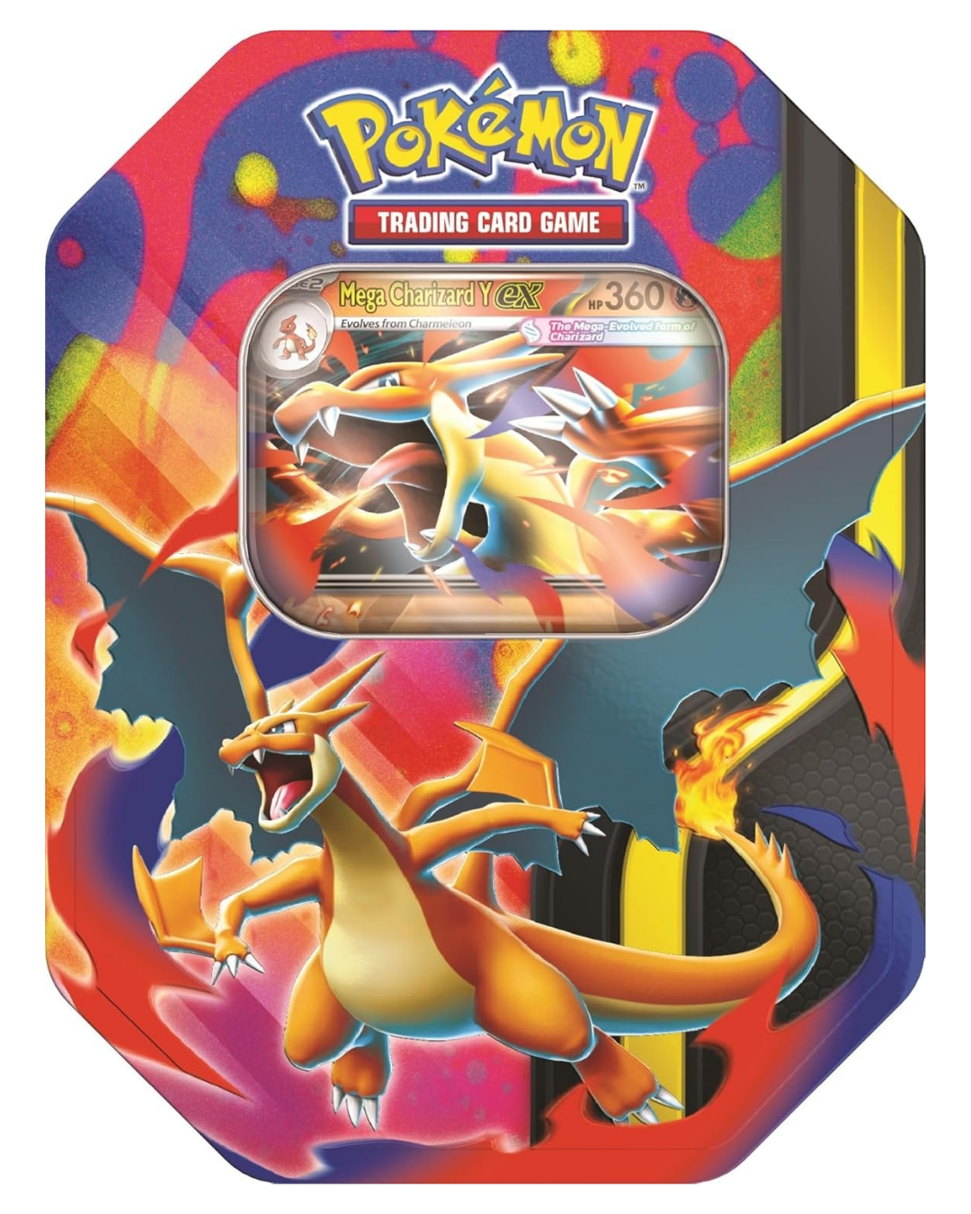 Pokémon TCG: Mega Charizard Y Ex Tin