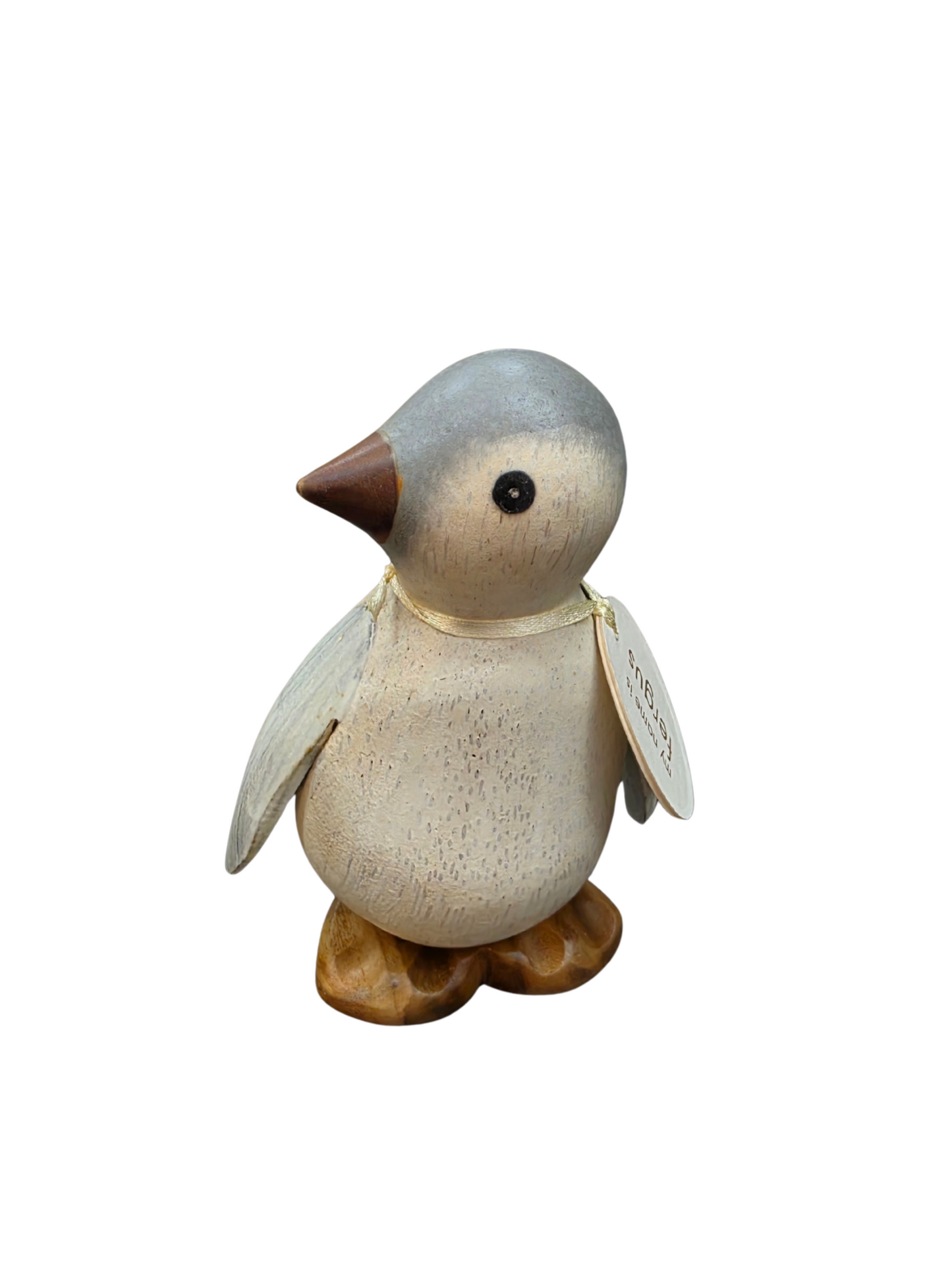 Wooden Baby Emperor Penguin