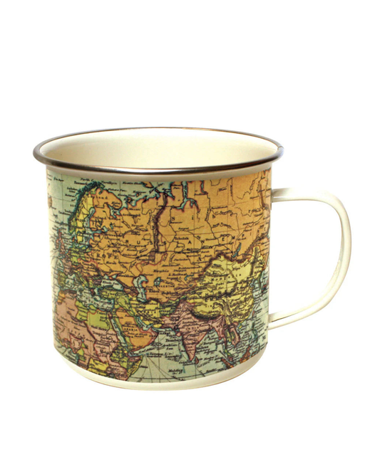 Man Of The World Enamel mug