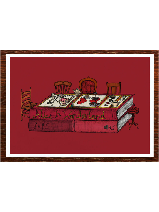 Alice in Wonderland – Book Artwork (A5)