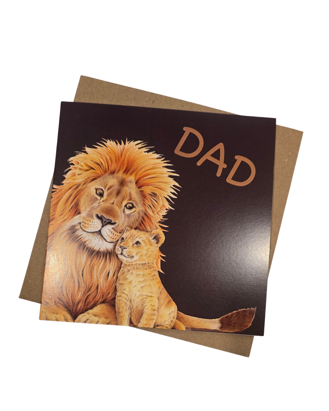 Lion Dad Card