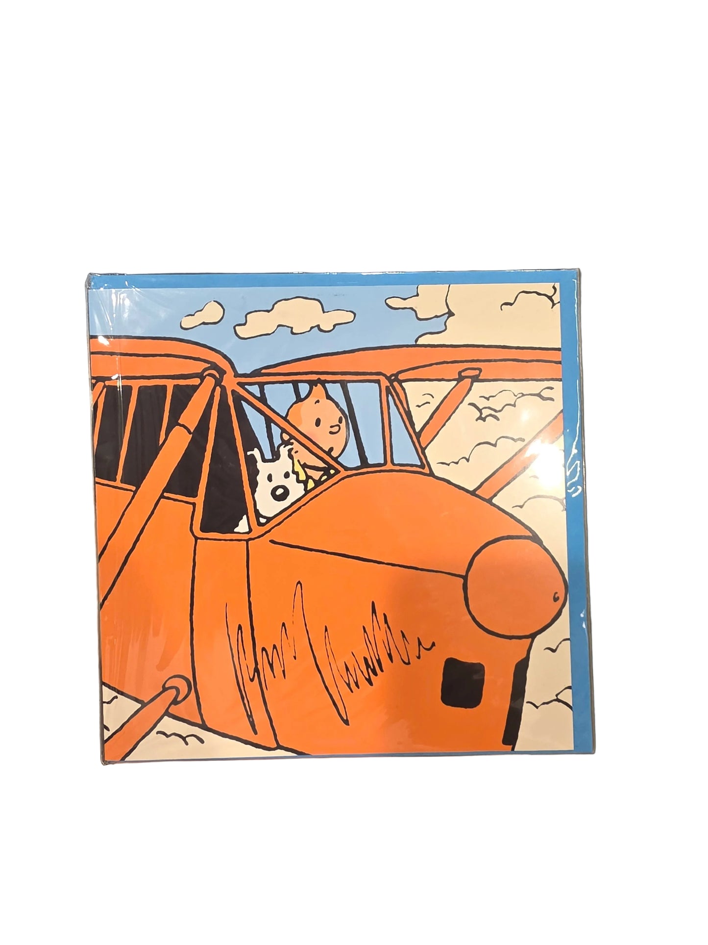 Greeting Card Looking out Tintin