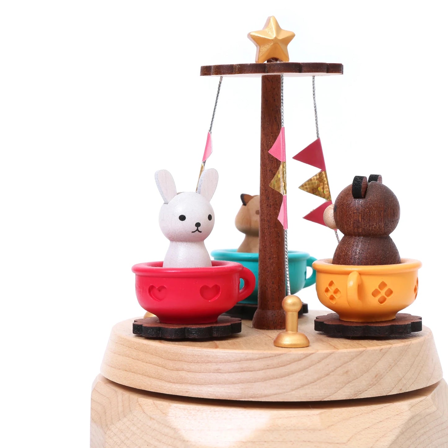 Rotating Coffee Cup – Exclusive Multi Rotate Music Box - Mu Shop