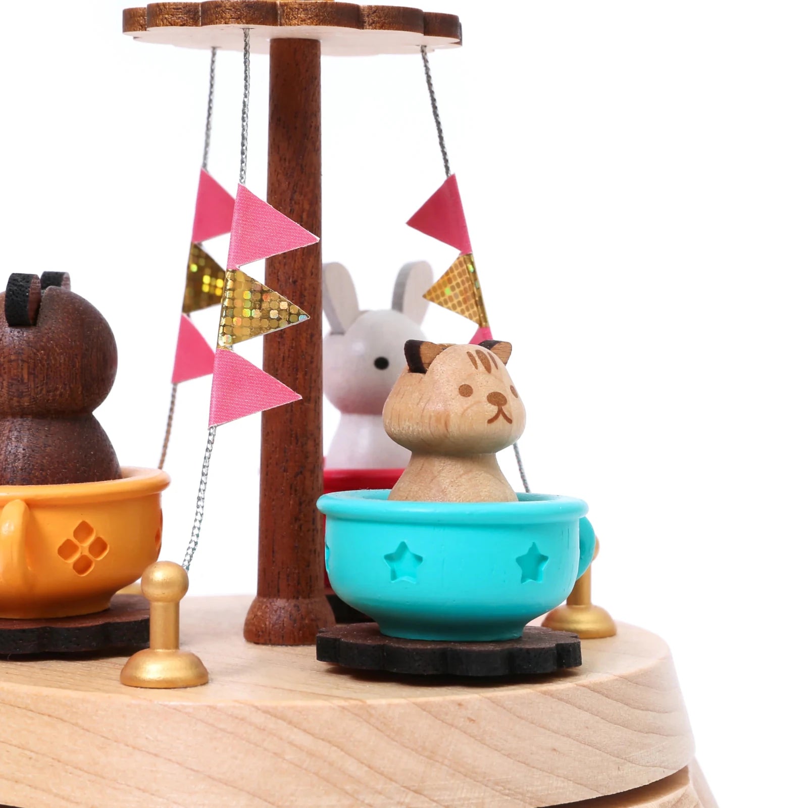 Rotating Coffee Cup – Exclusive Multi Rotate Music Box - Mu Shop