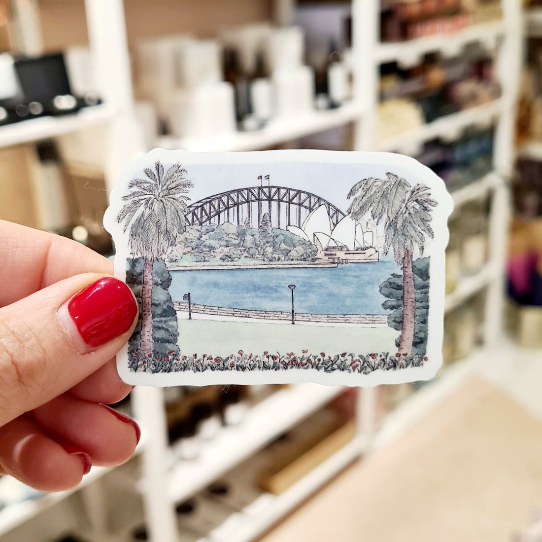 Royal Botanic Gardens ~ Vinyl Sticker - Mu Shop