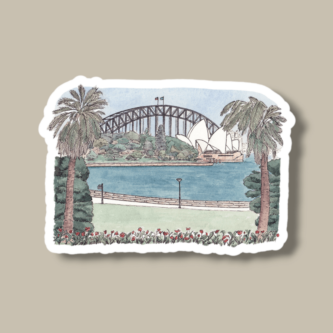 Royal Botanic Gardens ~ Vinyl Sticker - Mu Shop