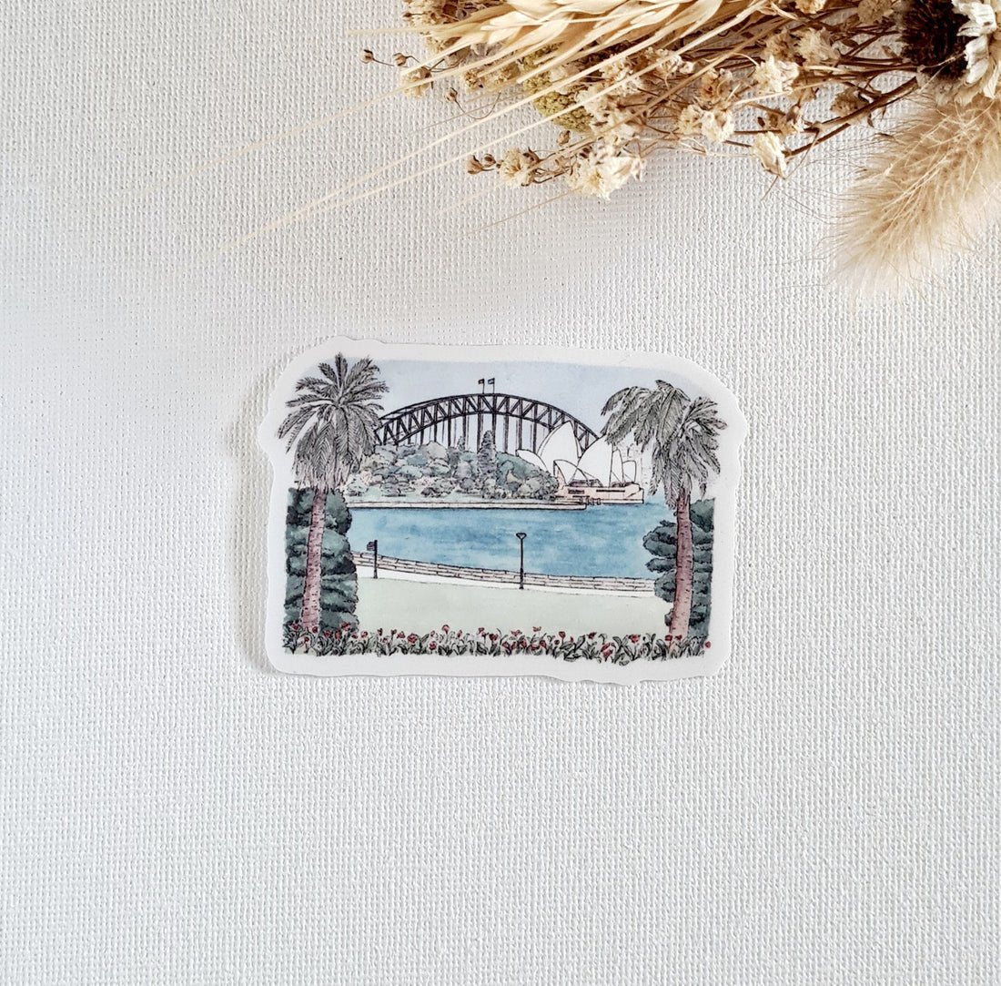 Royal Botanic Gardens ~ Vinyl Sticker - Mu Shop