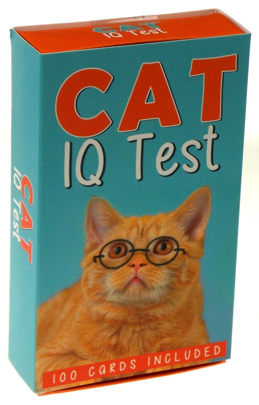 Cat IQ Test 100 Cards