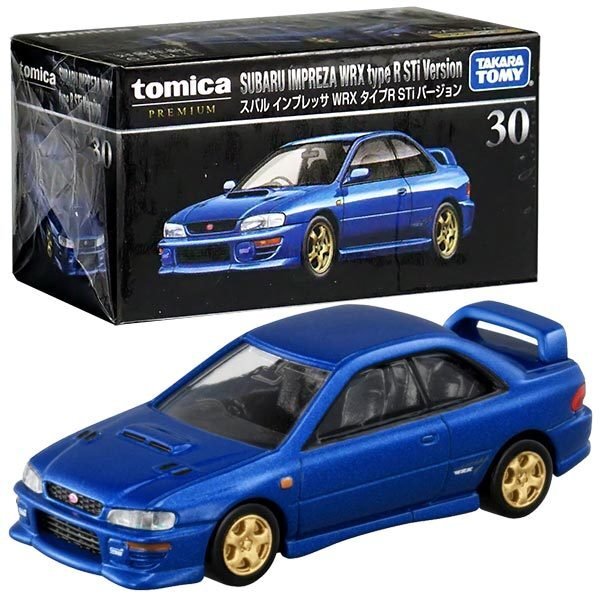 Tomica Premium No. 30 Subaru Impreza WRX Type R STi Version