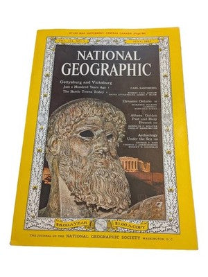 Vintage National Geographic July 1963