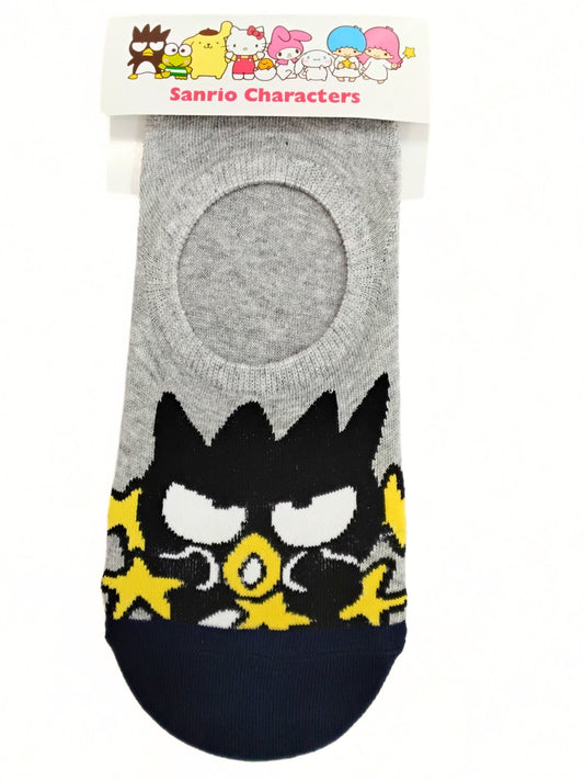 Sanrio Badtz - Maru No - Show Socks – Grey & Navy - Mu Shop