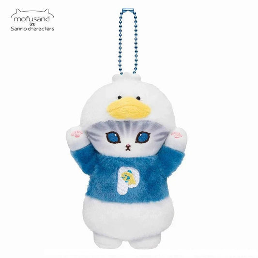 Sanrio × Mofusand Mascot Holder - Duckle Peckle - Mu Shop