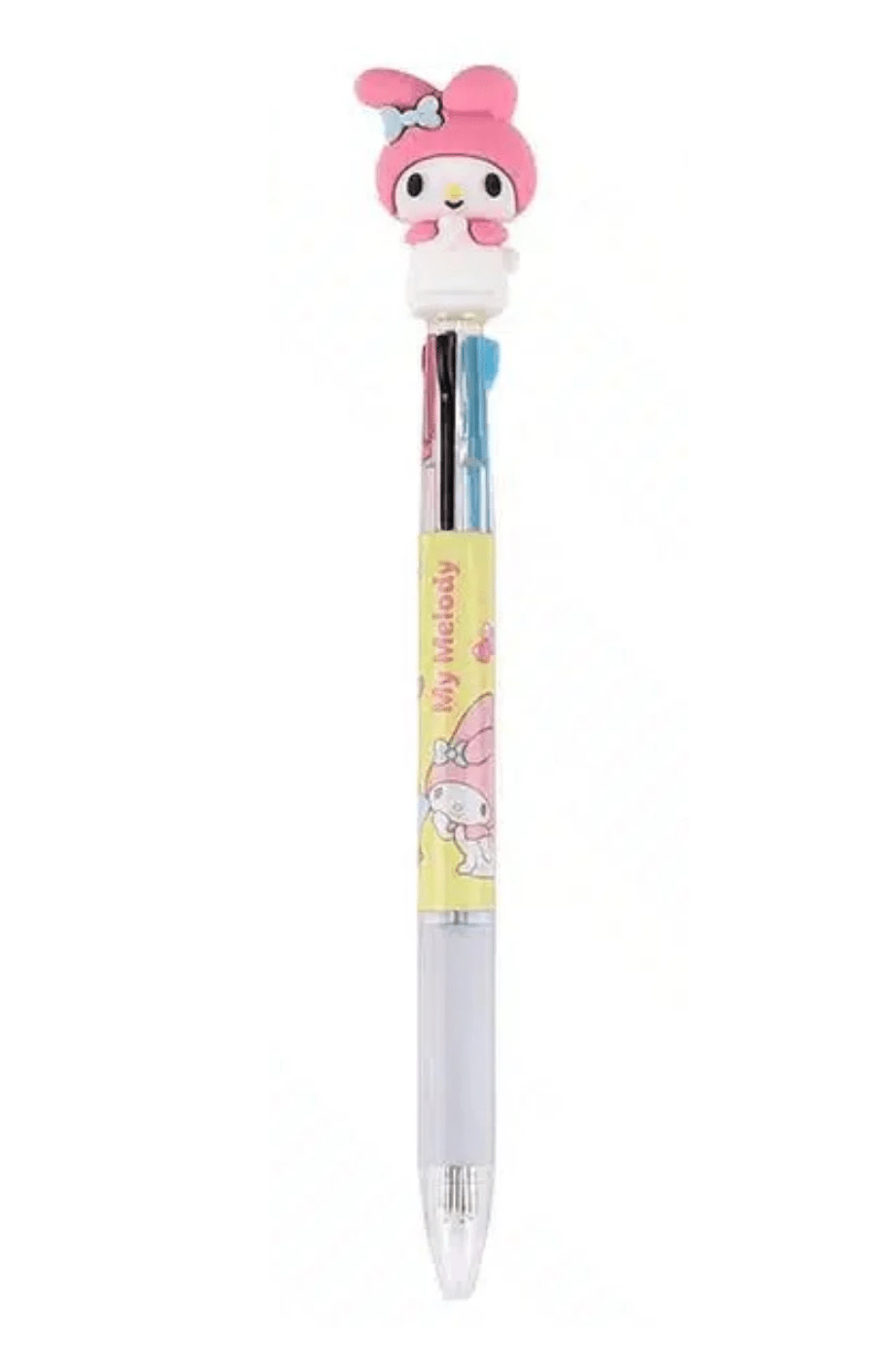 SANRIO My Melody Figure 3 Colors Ballpoint Pen (Yellow) - Mu Shop