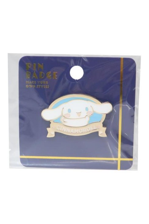 Sanrio Pin Badge - Sinnamoroll - Mu Shop