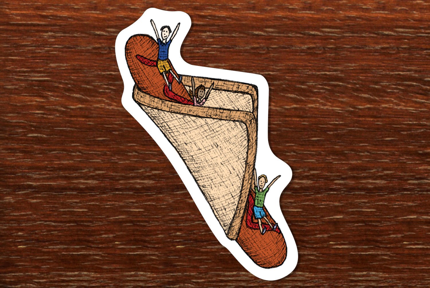 Sausage in Bread - Australian Magnets - Mu Shop