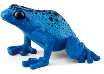Blue Poison Dart Frog Figure 3.2cm
