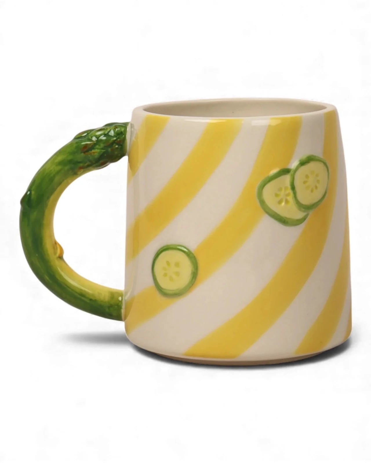 Seaview Stoneware Asparagus Mug 580ml - Mu Shop