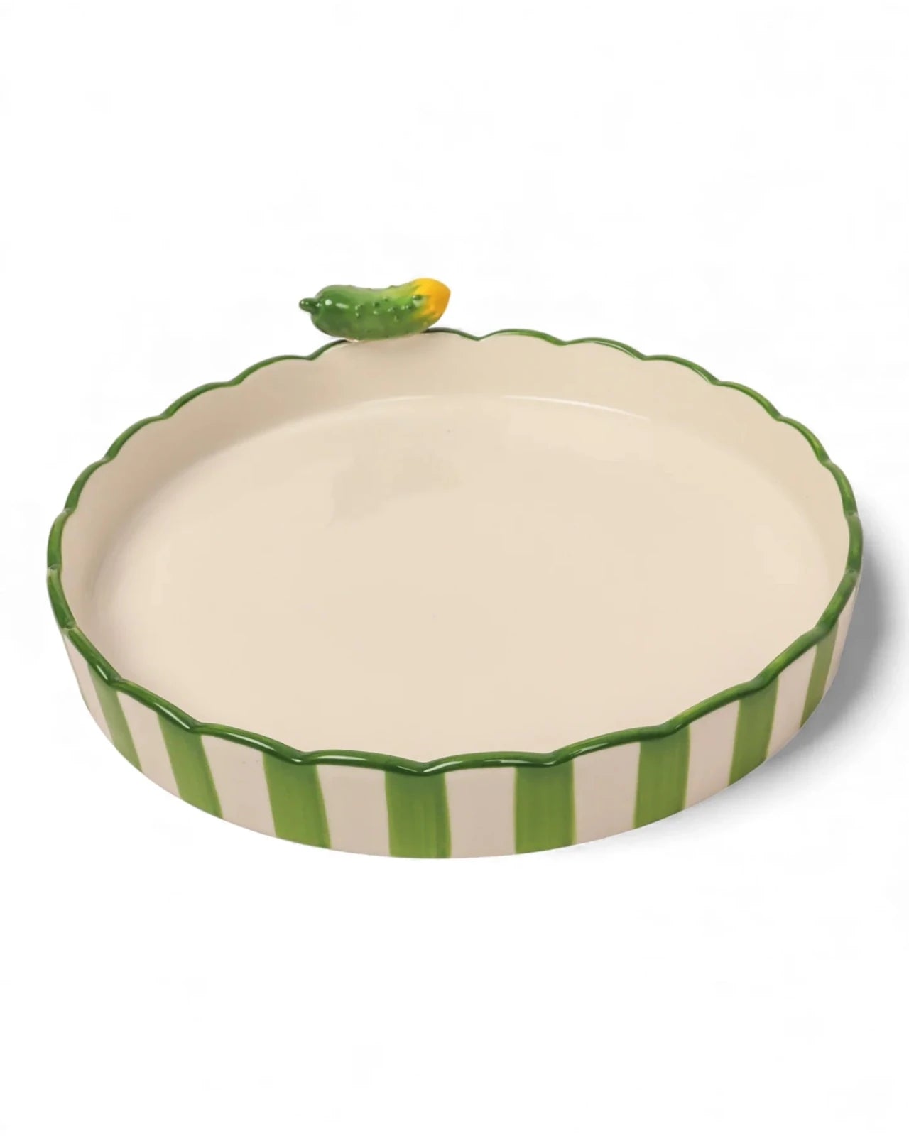 Seaview Stoneware Dill Small Dish - Mu Shop