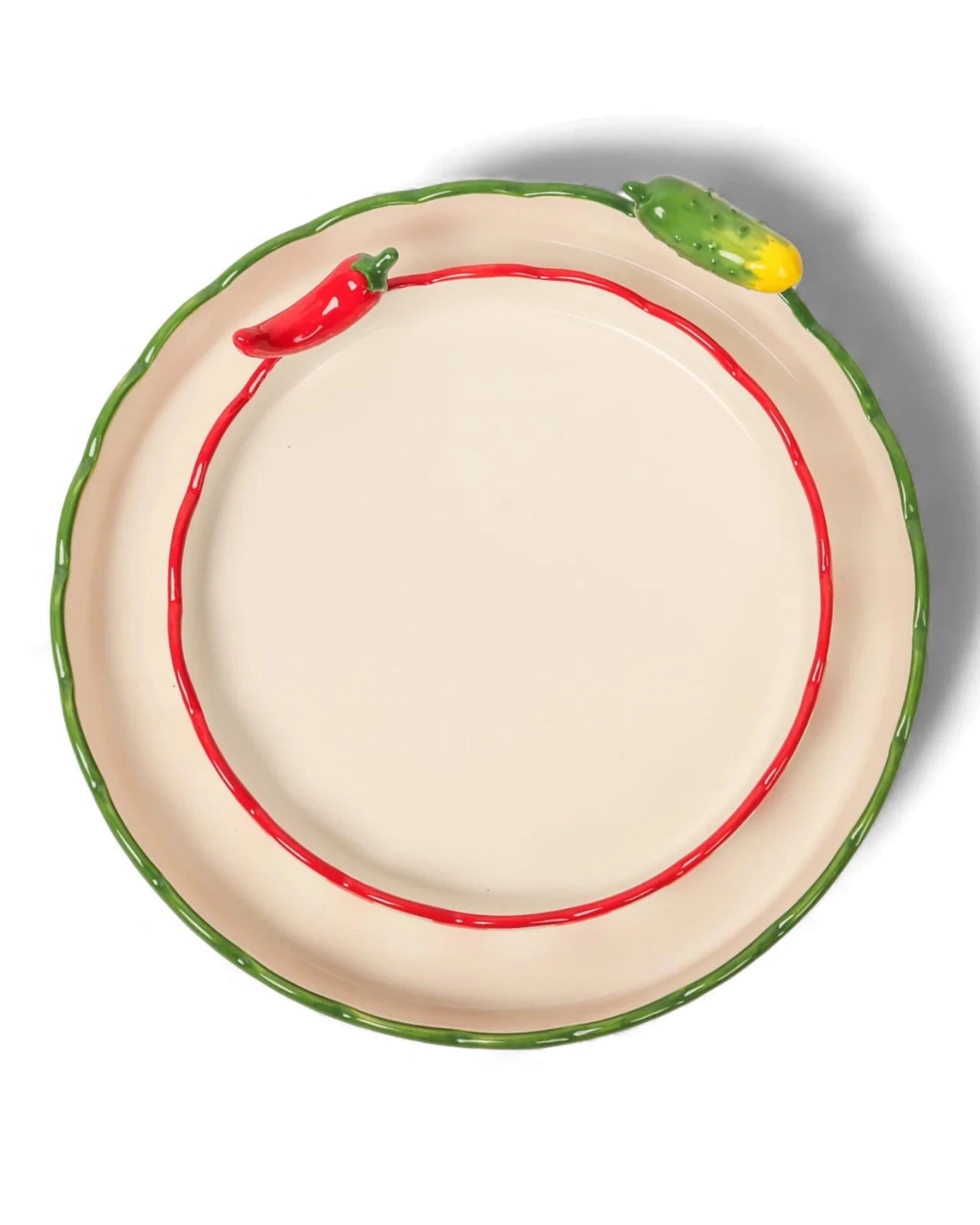Seaview Stoneware Dill Small Dish - Mu Shop