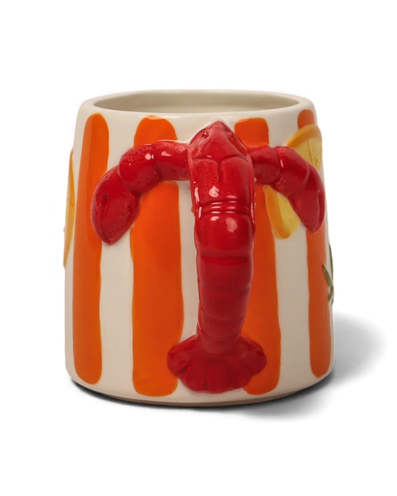 Seaview Stoneware Lobster Mug 580ml - Mu Shop