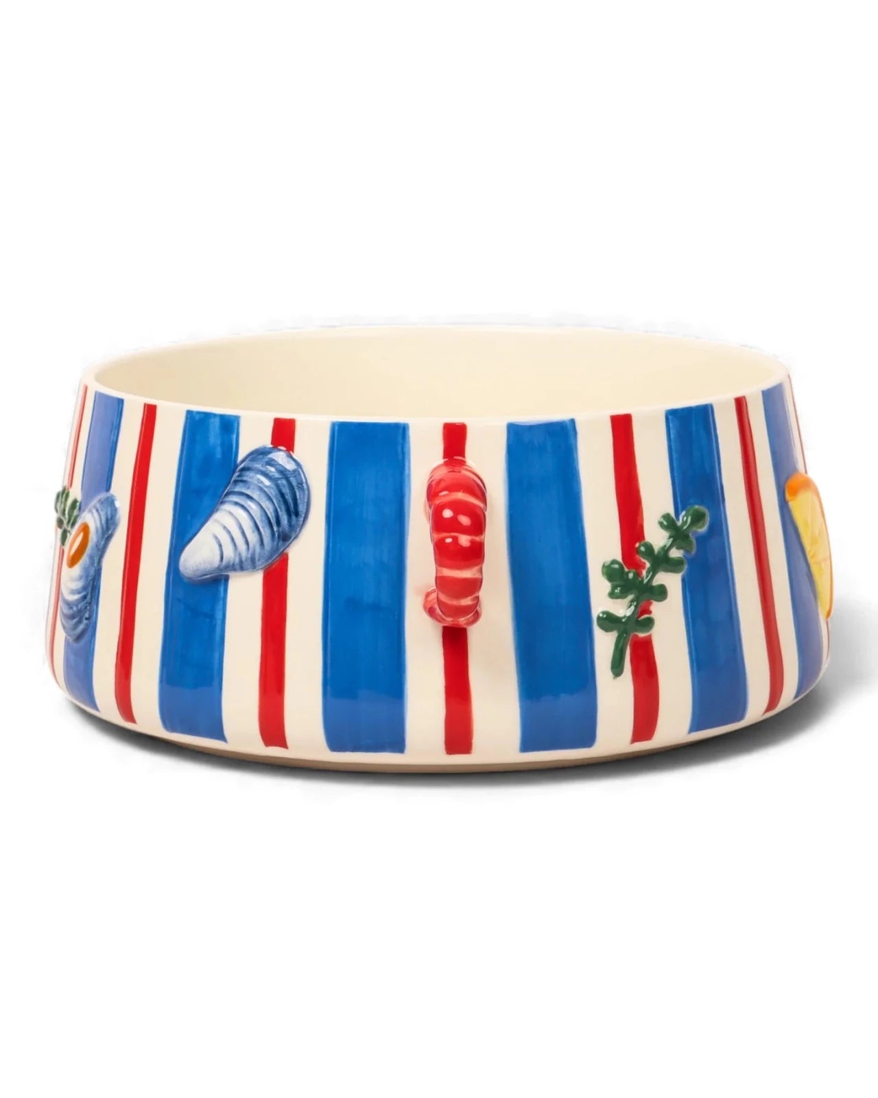 Seaview Stoneware Prawn Pot - Mu Shop