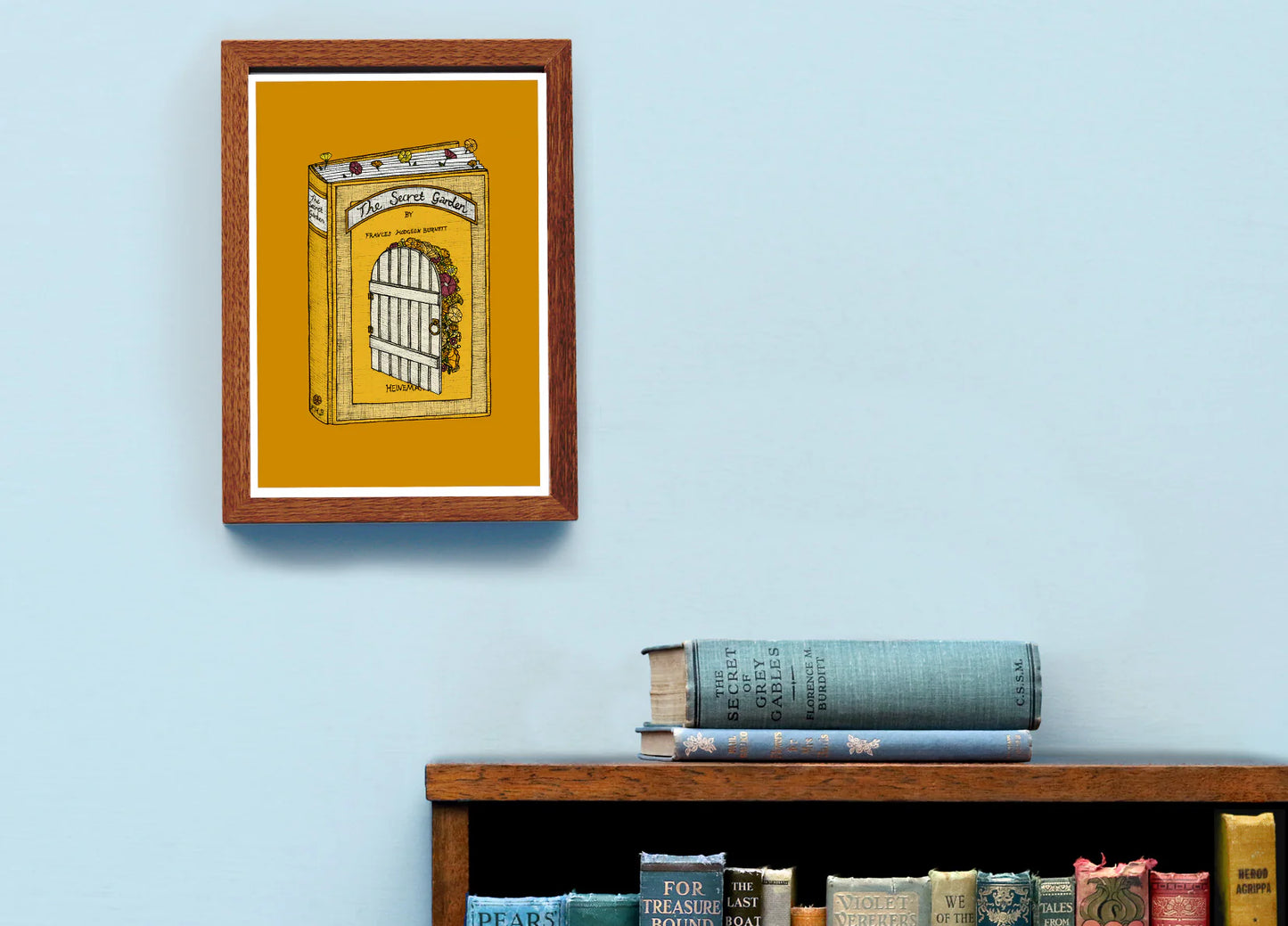 The Secret Garden - Book Art Print A5