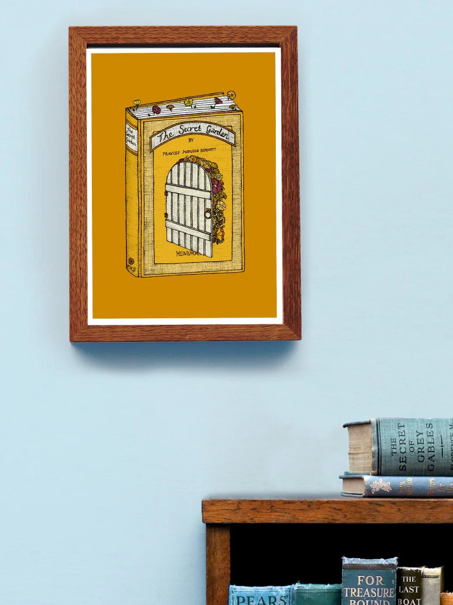 The Secret Garden - Book Art Print A5